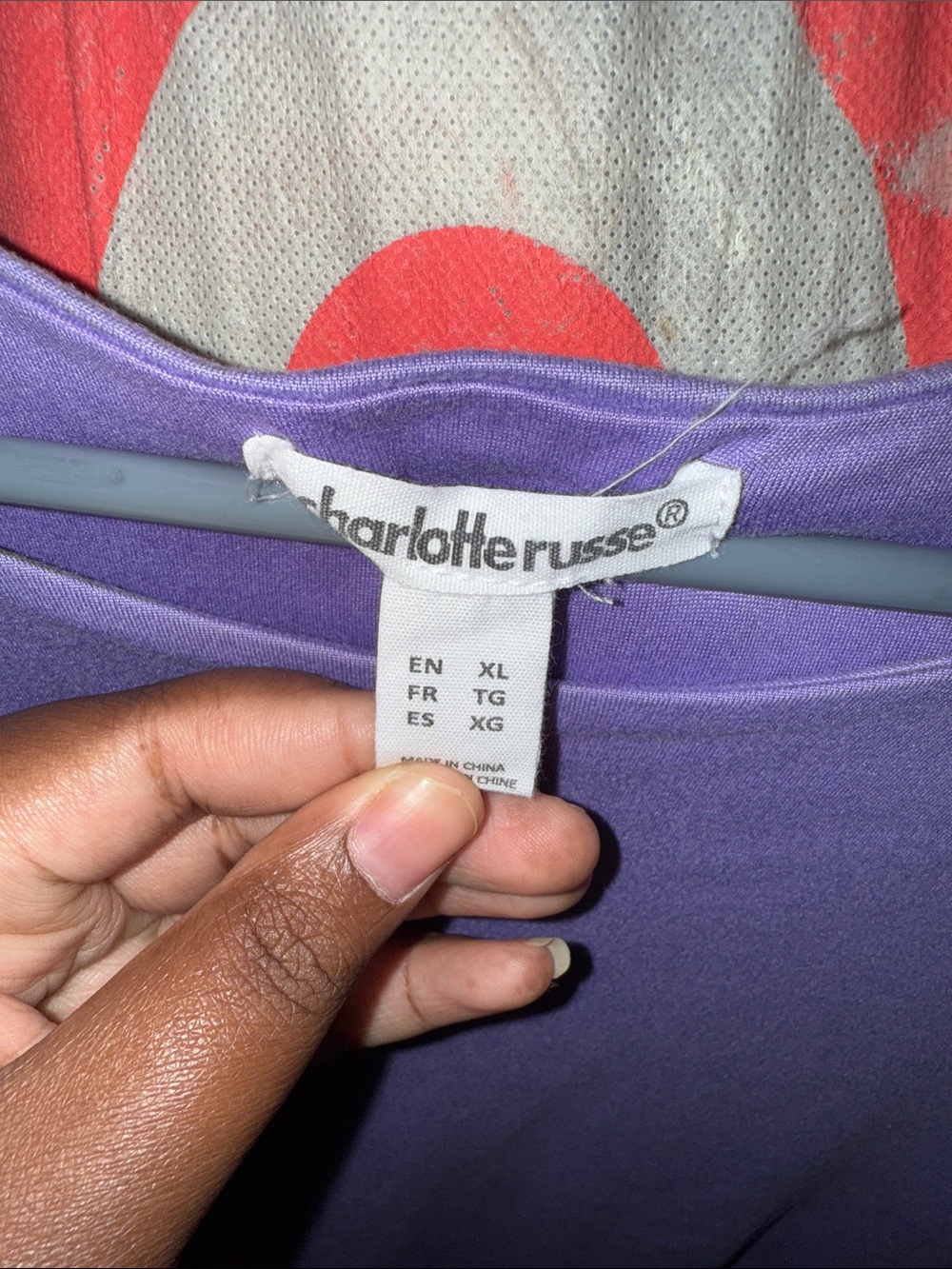 Charlotte Russe Lavender Purple Bodycon Dress - Picture 3 of 4